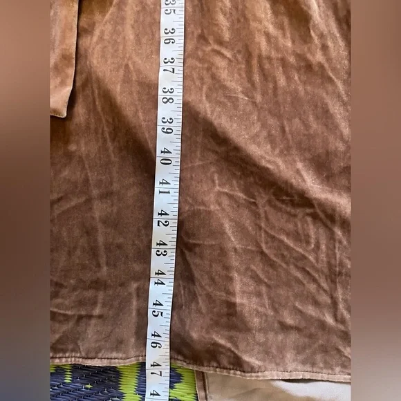 EMERSON FRY LILA DRESS - CHESTNUT SILK VELVET SIZE XS - Picture 12 of 12